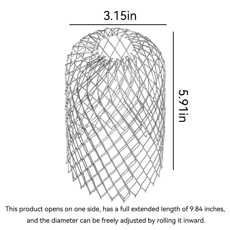 🍂 FALL FAVORITE | Expandable Gutter Leaf Strainer – Helps Block Leaves, Pine Needles & Roof Debris