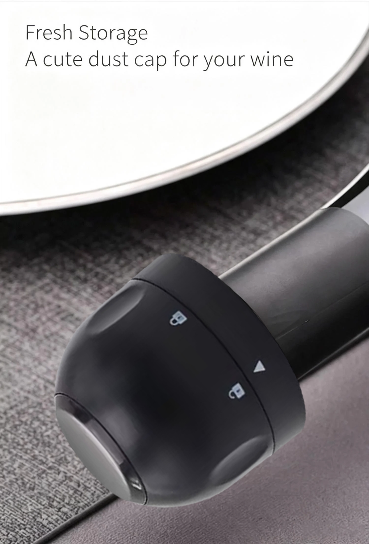 🔥 Silicone-sealed Wine, Beer and Champagne Stopper