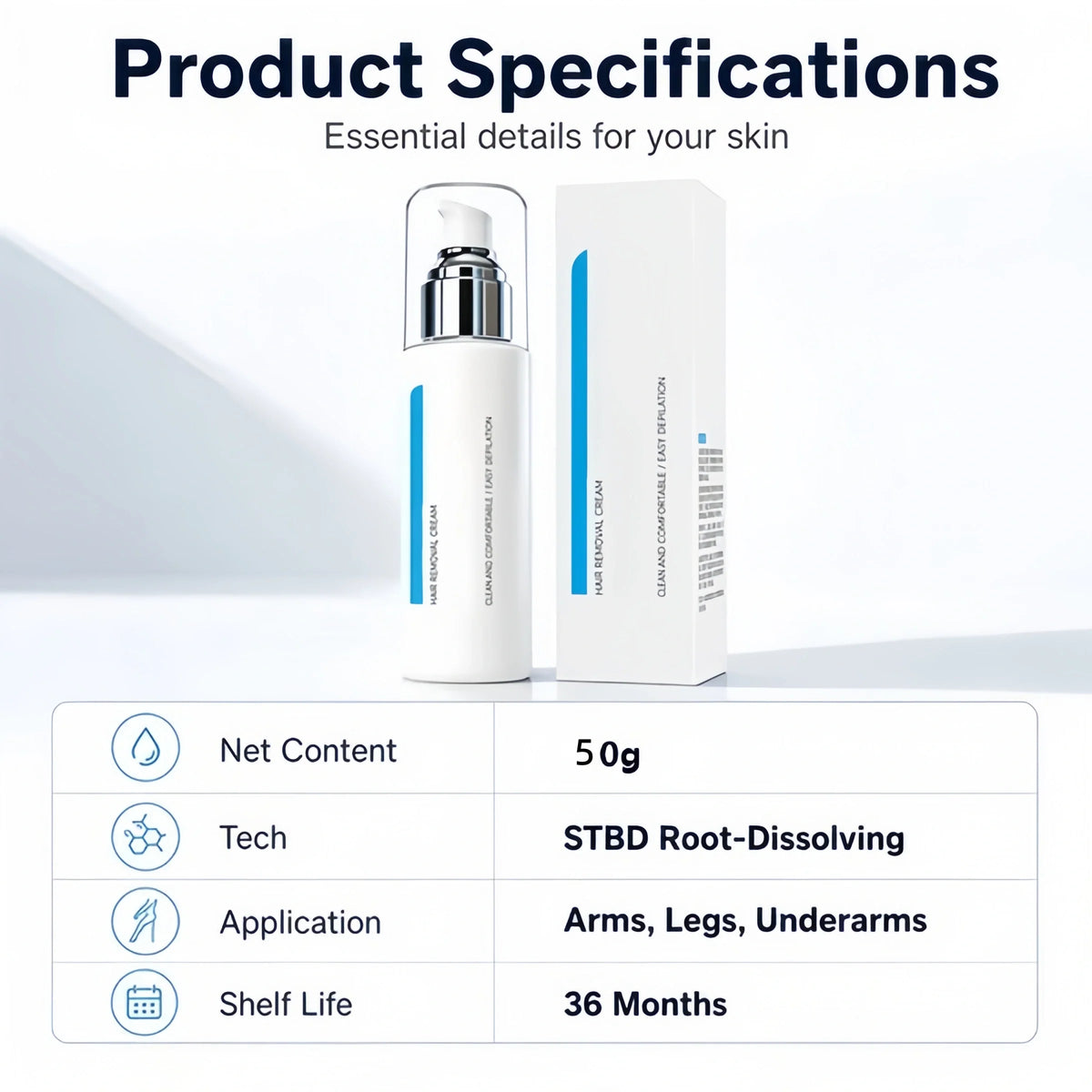✨Ice-Cooling Hair Removal Cream for Sensitive Skin