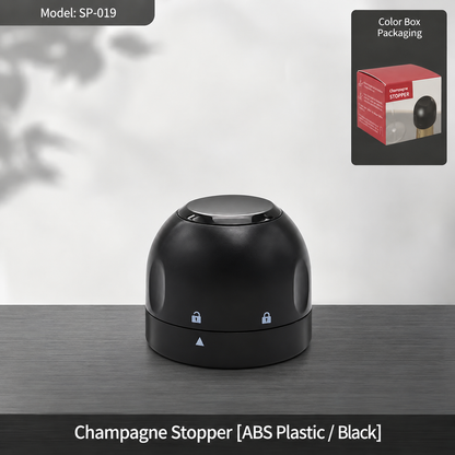 🔥 Silicone-sealed Wine, Beer and Champagne Stopper