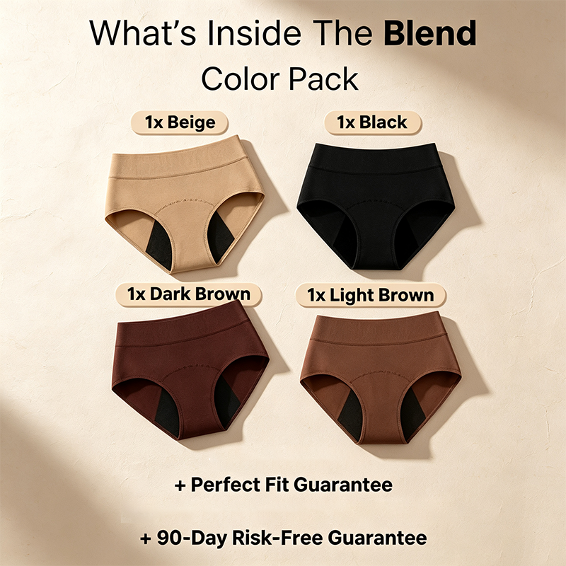🌸💖100% Leak-Proof Underwear 4-pack