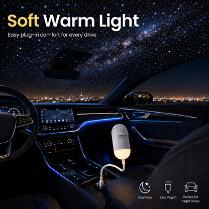 💡🌃2-in-1 Galaxy Star Projector USB Night Light for Indoor Decor