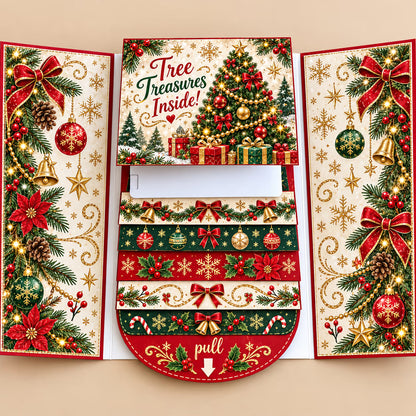 2026 New 🎅💳 Waterfall Christmas Gift Card Booklet ✨