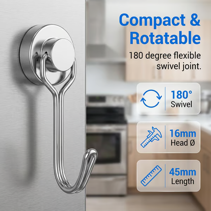 🚨🚨 2026 Upgrade Swivel Swing Magnetic Hooks 30LBS