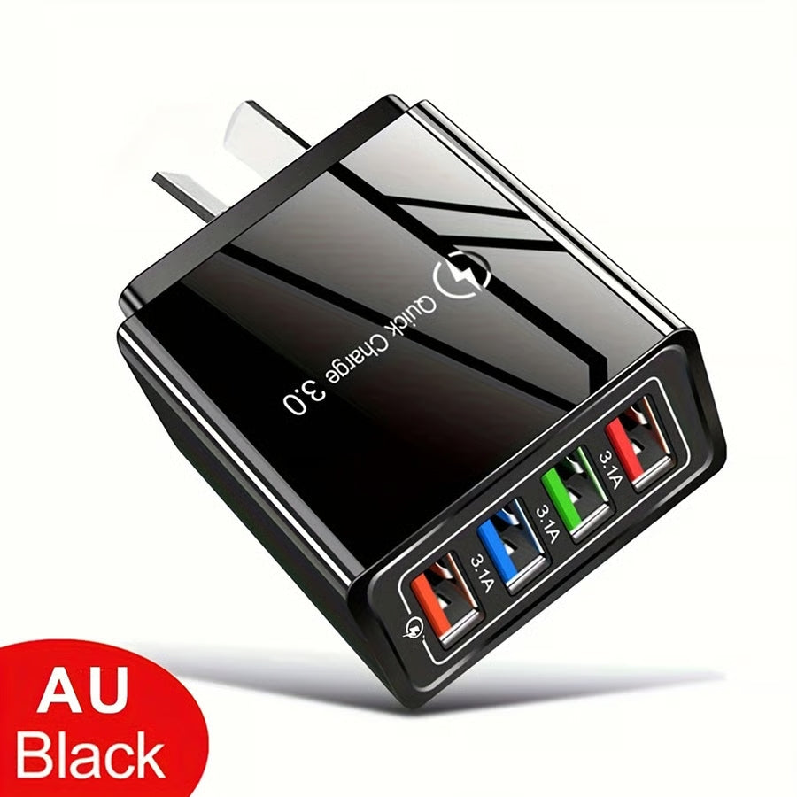 Four-Port Travel Charger
