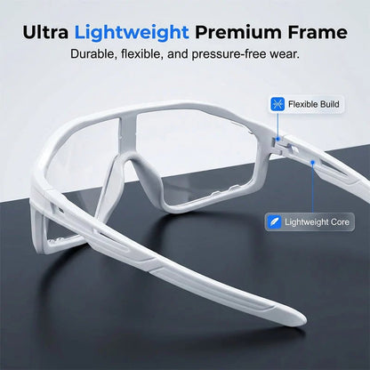 2026 HOT SALE💞50K+ SOLD!🚴 Photochromic Cycling Sunglasses – Instantly Adapt to Light Changes 🌞🕶️
