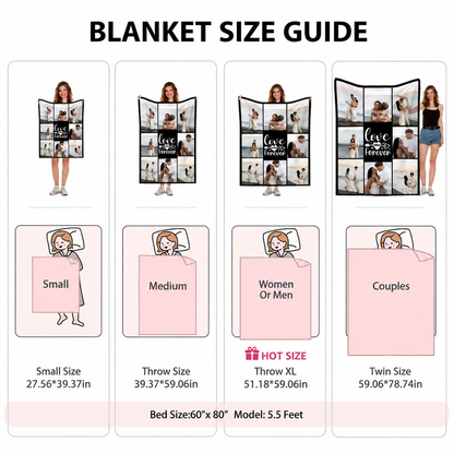 Teddy Pastel Floral Print Throw Blanket