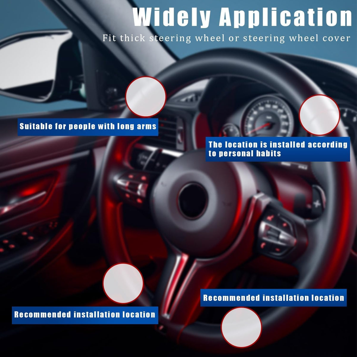 🔥Car Steering Wheel Booster