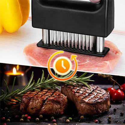 Professional Spring-Loaded Meat Tenderizer