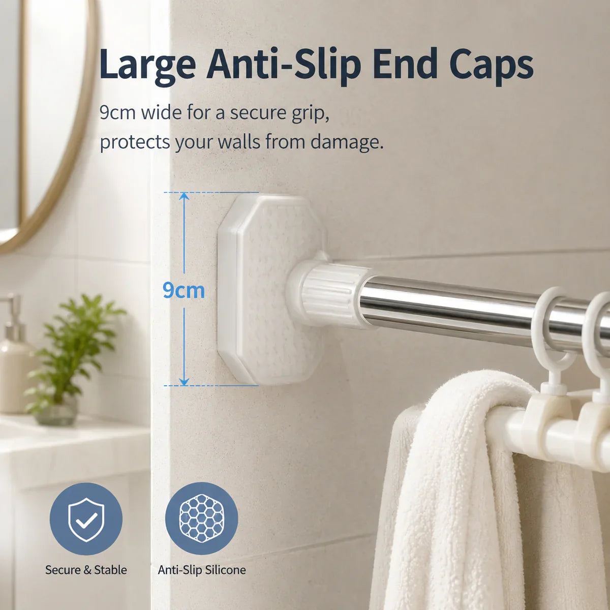 Drill-Free Adjustable Rod