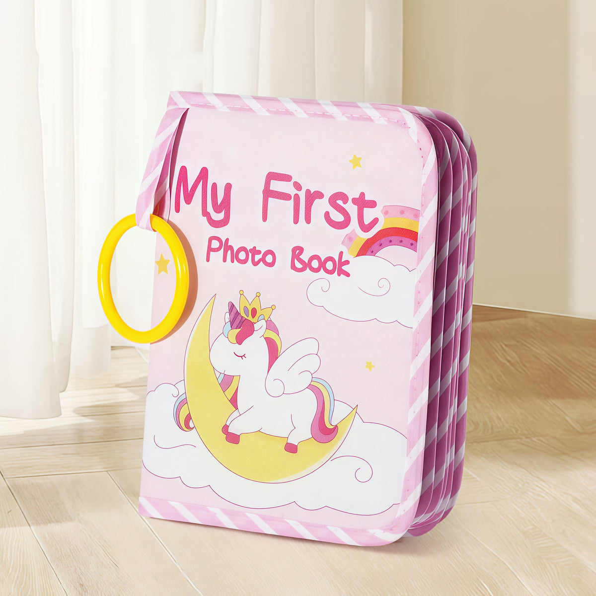 My First Baby Photo Book with Safe Mirror