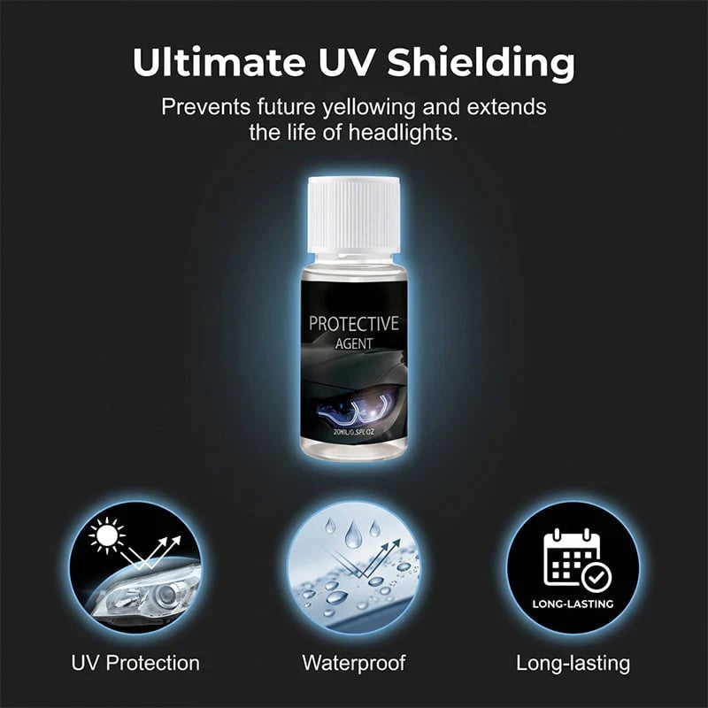 Professional Car Headlight Restoration Kit
