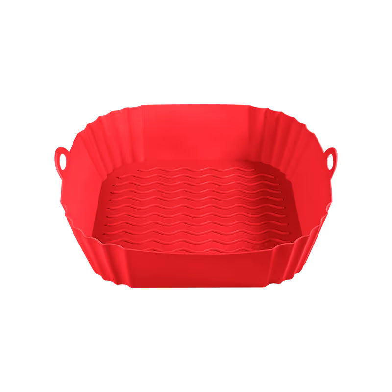 🔥✨Reusable Silicone Air Fryer Liner, 8 Inches