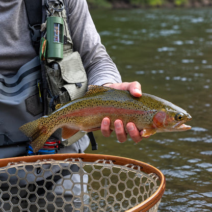 Clip-On Fly Box Lightweight Magnetic Fly Storage with Quick One-Handed Access