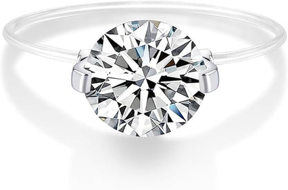 💎 The Invisible Elegance – #452 Ring ✨ Where minimalist design meets brilliant sparkle!