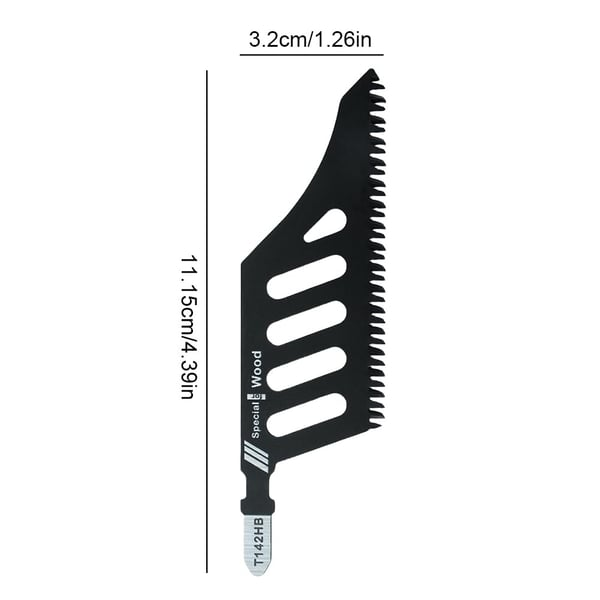 5pcs Flush Cutting Jigsaw Blade for Wood Plastic Metal