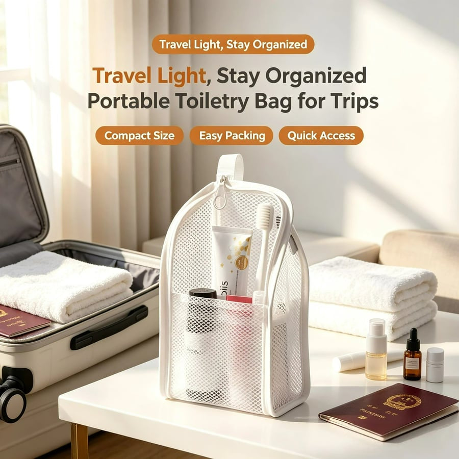 🪥Portable Lightweight Travel Toiletry Bag