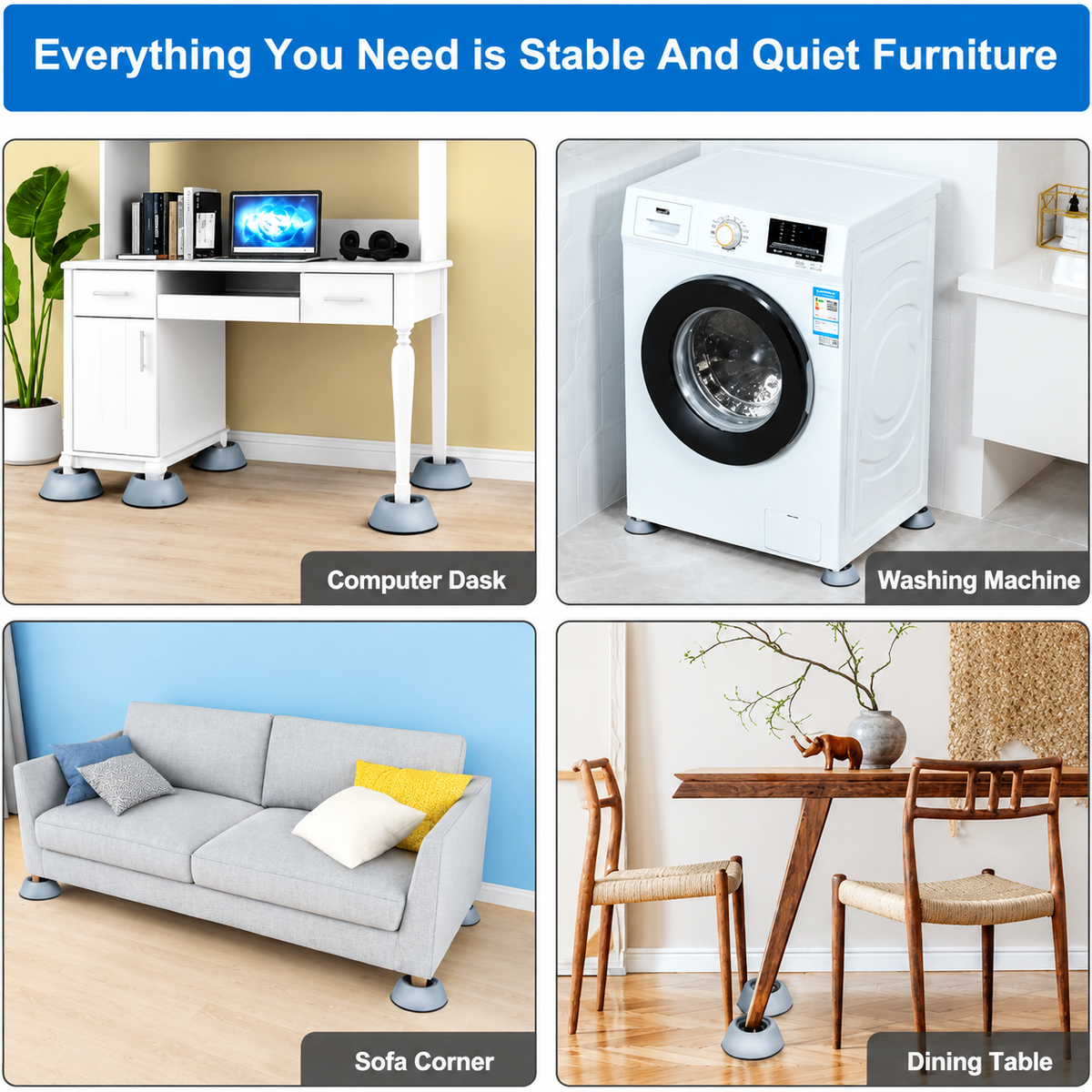 🔥HOT SALE🔥Anti Vibration Washing Machine Support