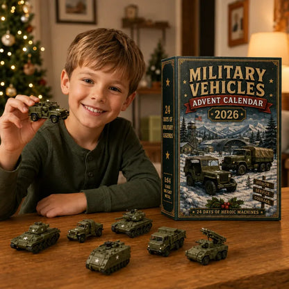 💯🚜🚗🎄2026 Vehicle Advent Calendar Collection – 24 Days of Classic Machines, Trucks & Military Legends 🎁✨