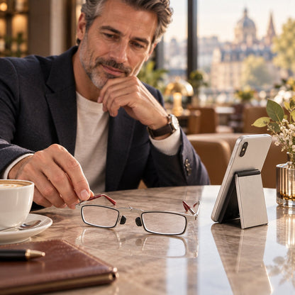 ✨ Weightless Folding Readers in a Sleek Metal Vault | Read Anywhere 📖