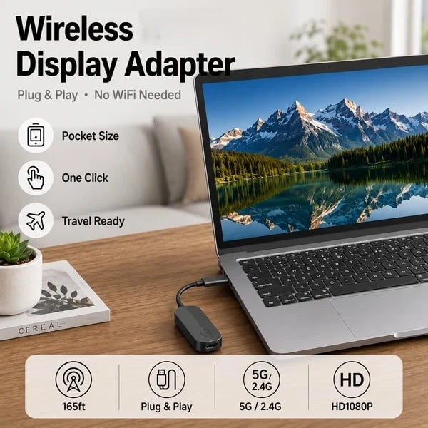🔥Limited-Time Discount of 48%🔥2026-Hot Sale-Wireless  Transmitter and Receiver📺️