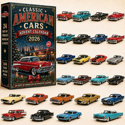 💯🚜🚗🎄2026 Vehicle Advent Calendar Collection – 24 Days of Classic Machines, Trucks & Military Legends 🎁✨