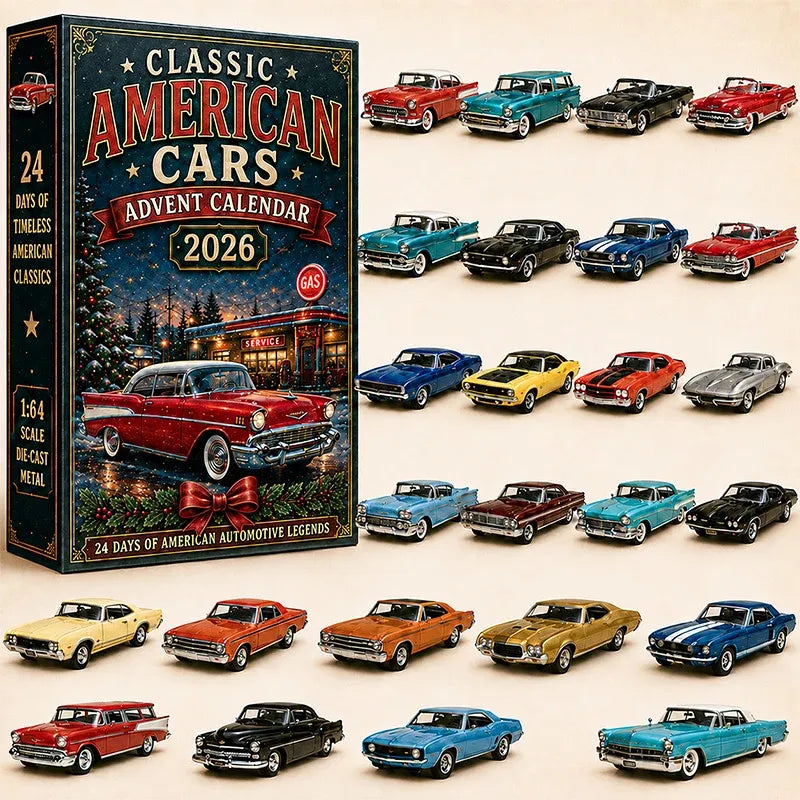 💯🚜🚗🎄2026 Vehicle Advent Calendar Collection – 24 Days of Classic Machines, Trucks & Military Legends 🎁✨