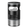 Indoor Insect Trap with Light and Suction Non Zapper Flying Bug Catcher for Mosquitoes Fruit Flies Gnats and Moths（Includes One 18650 Rechargeable Lithium Battery）