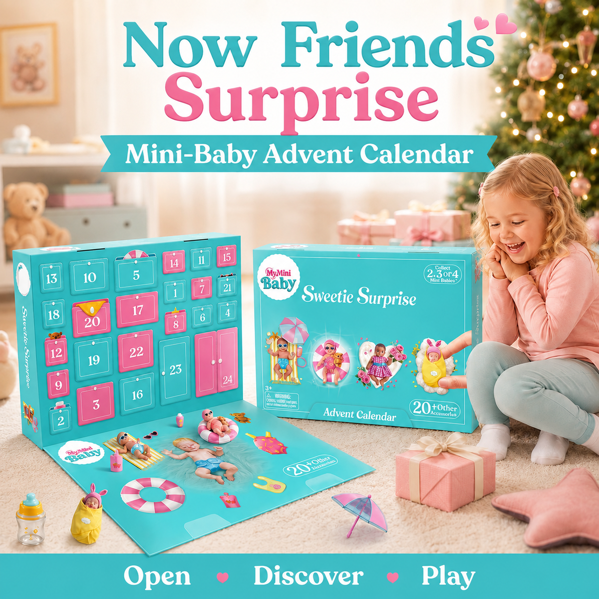 🎄 Mini-Baby Advent Calendar – Little surprises for every day
