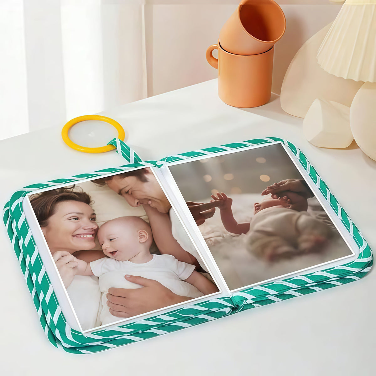 My First Baby Photo Book with Safe Mirror