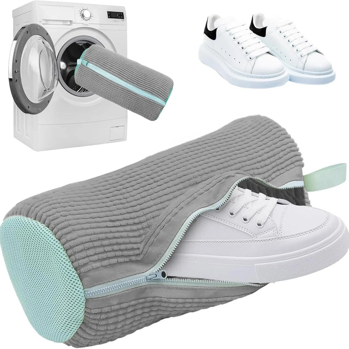 Laundry Shoe Washing Bag for Washing Machine - Protect Your Footwear