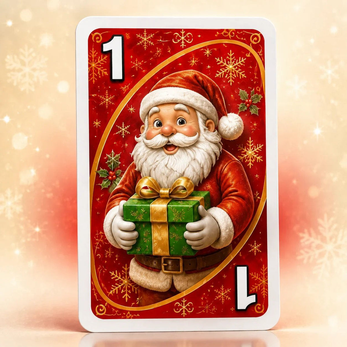 🃏UNO Christmas Edition🎄 Holiday Family Card Game with 112 Festive Cards