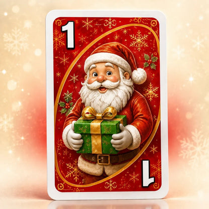 🃏UNO Christmas Edition🎄 Holiday Family Card Game with 112 Festive Cards