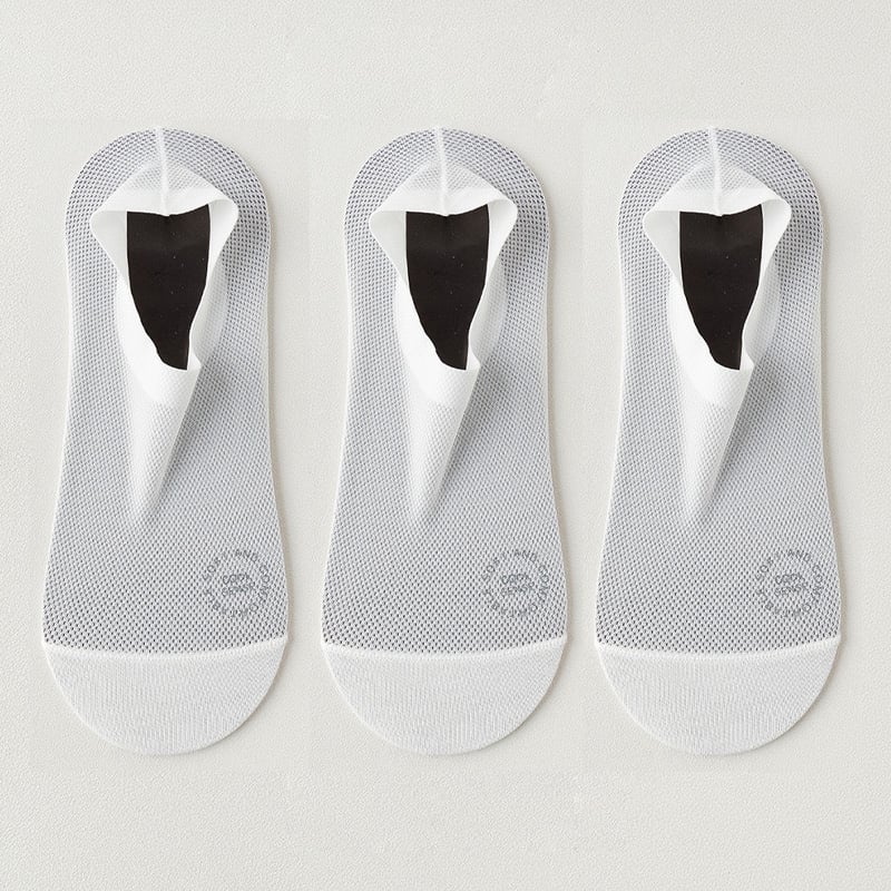 🔥6-Pair Invisible Grip Socks Pack 🧦 – Breathable Low-Cut Anti-Slip Sweat-Absorbing Design