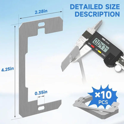 🛠️⚡Metal Wall Plate Outlet Spacers | Electrical Device Leveling Shims