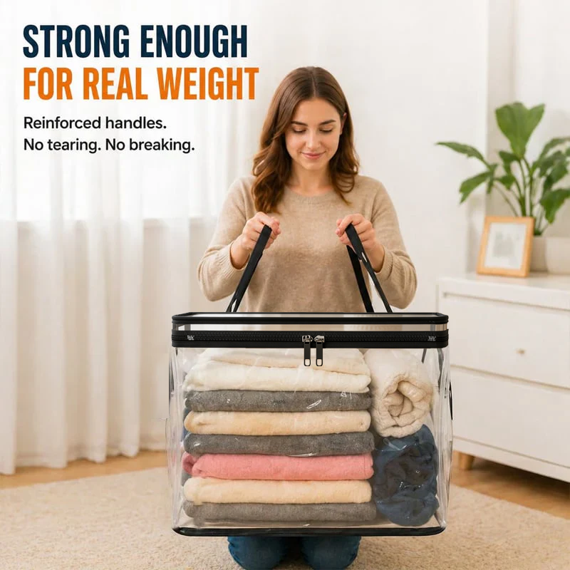 🔥Last Day 49% OFF🎁Transparent Large-Capacity Storage Bag