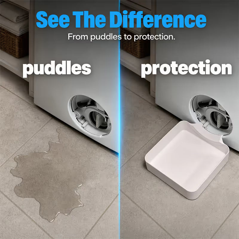 🏆Universal Front-Load Washing Machine Drain Pan