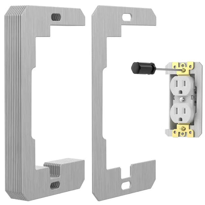 🛠️⚡Metal Wall Plate Outlet Spacers | Electrical Device Leveling Shims