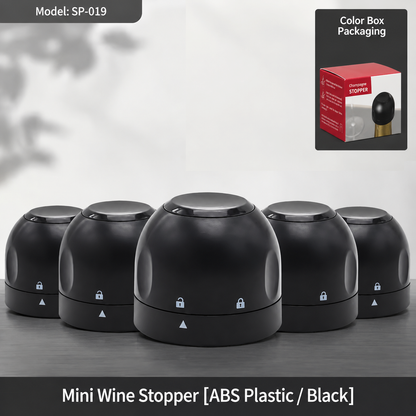 🔥 Silicone-sealed Wine, Beer and Champagne Stopper