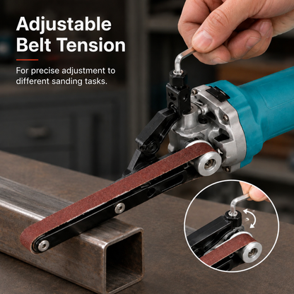 🔧 Angle Grinder to Belt Sander Adapter Set