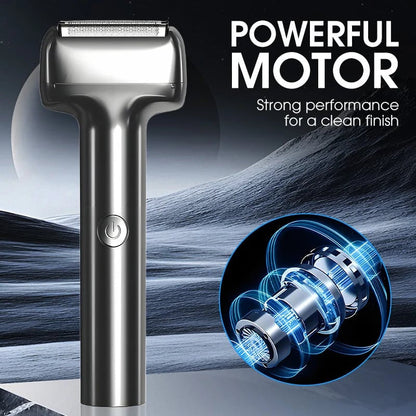 🪒Men's Rechargeable Foil Electric Shaver – Efficient Close Shaving, Cordless Portable Wet & Dry Beard Razor for Daily Grooming
