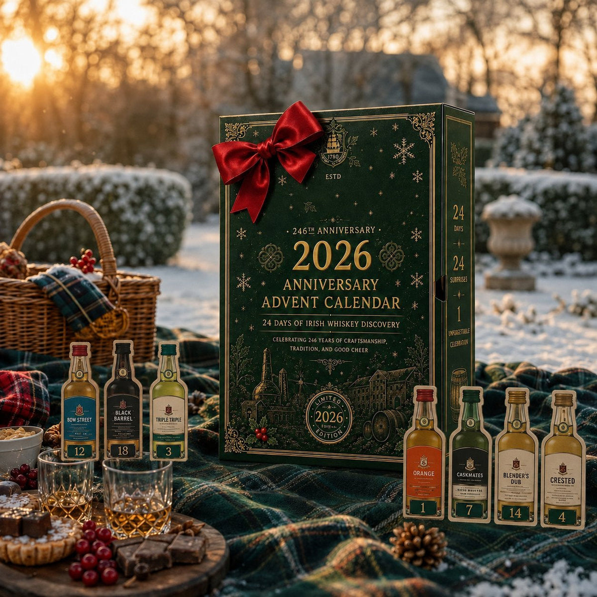 ❄️246th Anniversary 2026📅24D Advent Calendar 24 Days of Irish Whisky Discoveries
