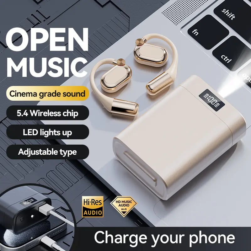 Bluetooth Earbuds with Smartphone Charging Support
