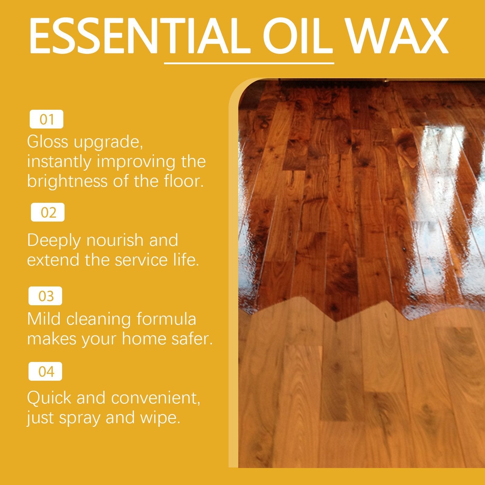 🌟🎉Wood Polishing Beeswax Spray