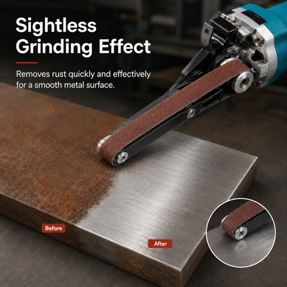 🔧 Angle Grinder to Belt Sander Adapter Set