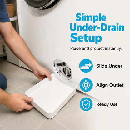 🏆Universal Front-Load Washing Machine Drain Pan