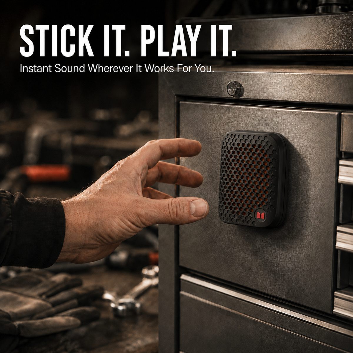 🔊 2026 New Magnetic Clip-On Bluetooth Speaker | IPX5 Waterproof, TWS Stereo & Ultra-Light Wearable Design