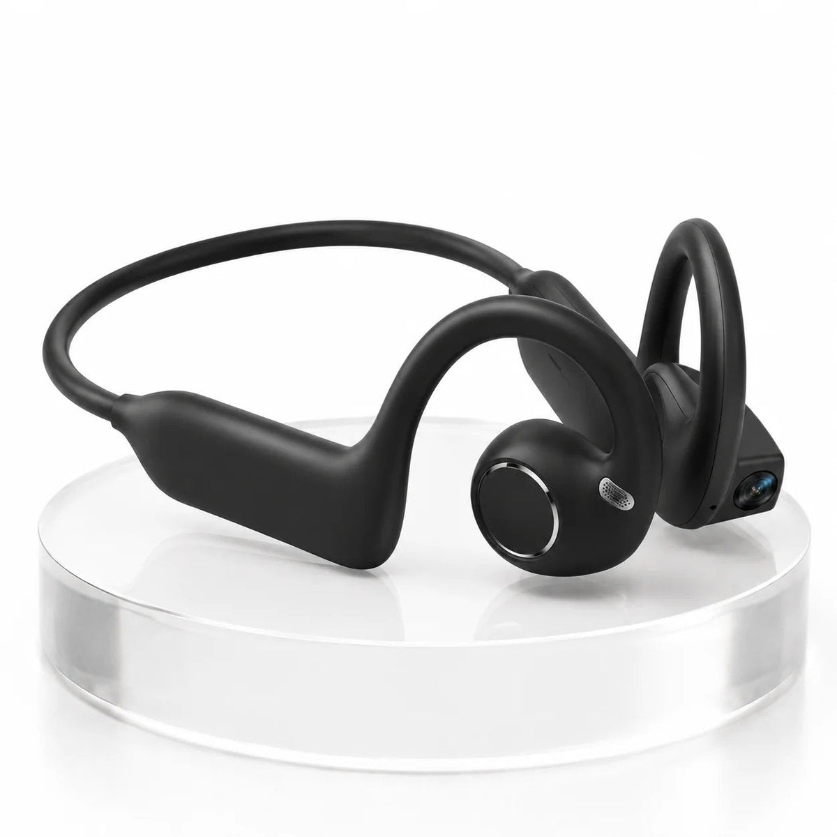 🎧 8MP Smart Camera Open-Ear Headset – POV Video, Calls & AI Assistance 🎥