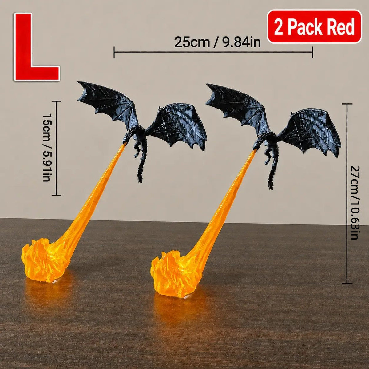 🐉 3D Printed Dragon Flame Book Nook Bring a Fire-Breathing Fantasy Dragon to Your Bookshelf