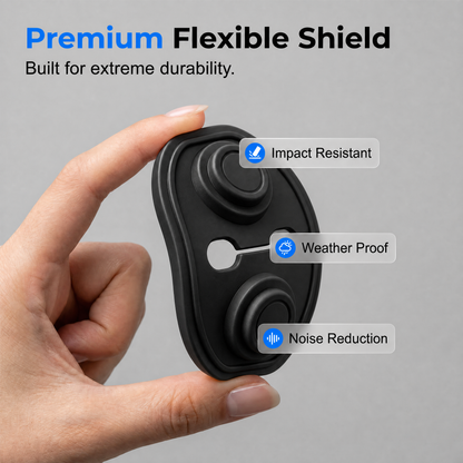 🎉Car Door Lock Cover – Noise-Dampening & Rust-Proof Striker Protector